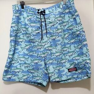 Vineyard Vines Board Shorts Blue Trunks Mens L